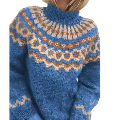 Torfrid | Sweater med Nordisk Mønster