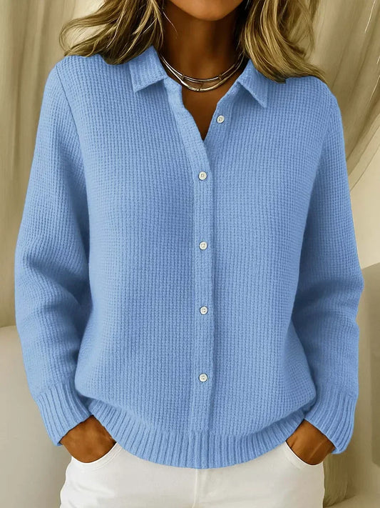 Karen | Blød Cardigan med Knapper