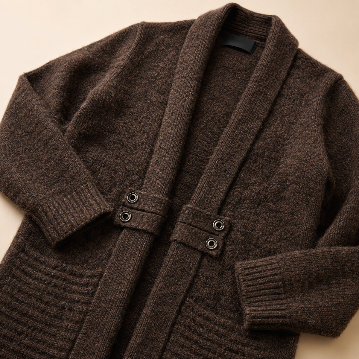 Sunngunhild | Lang Knappet Cardigan