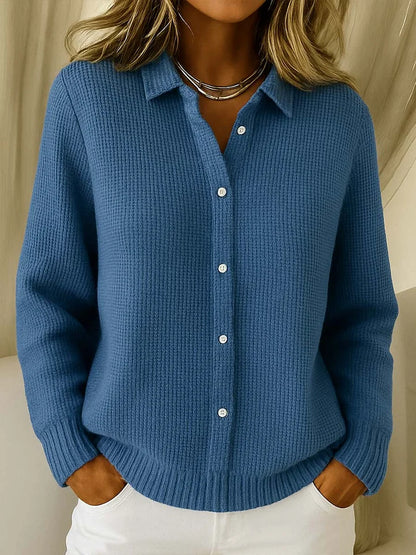 Karen | Blød Cardigan med Knapper