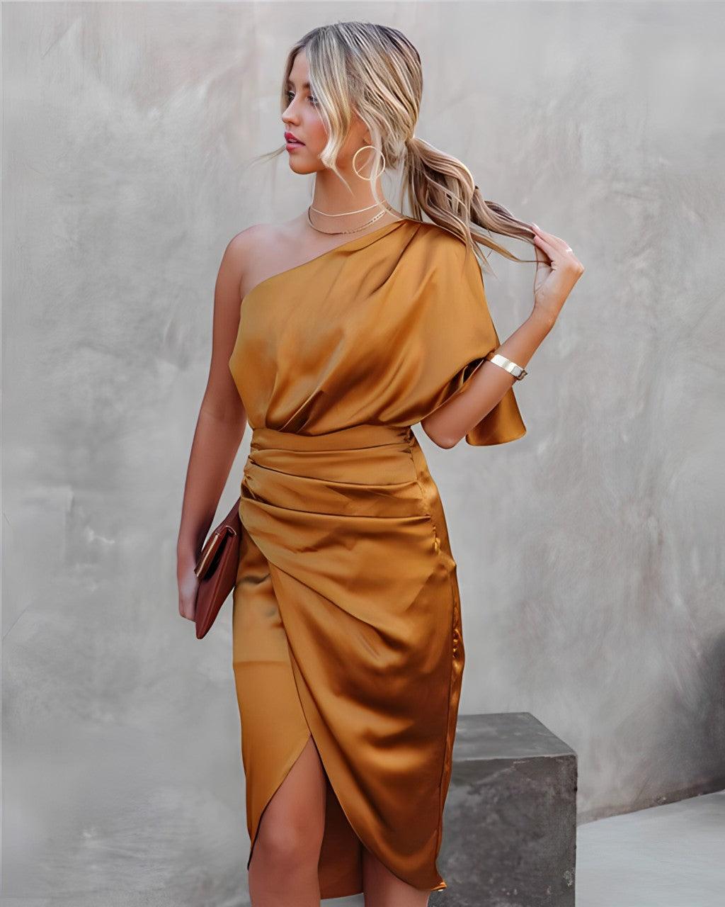 Laure | Elegant silke aftenkjole