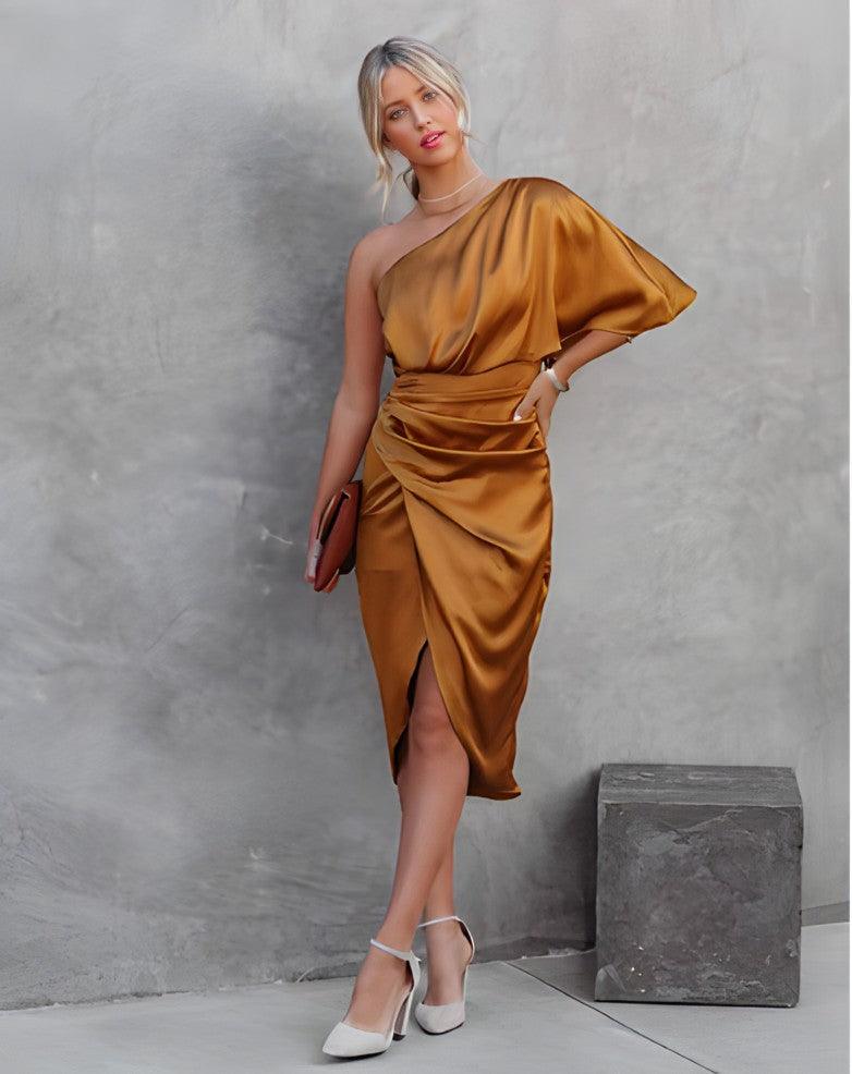 Laure | Elegant silke aftenkjole