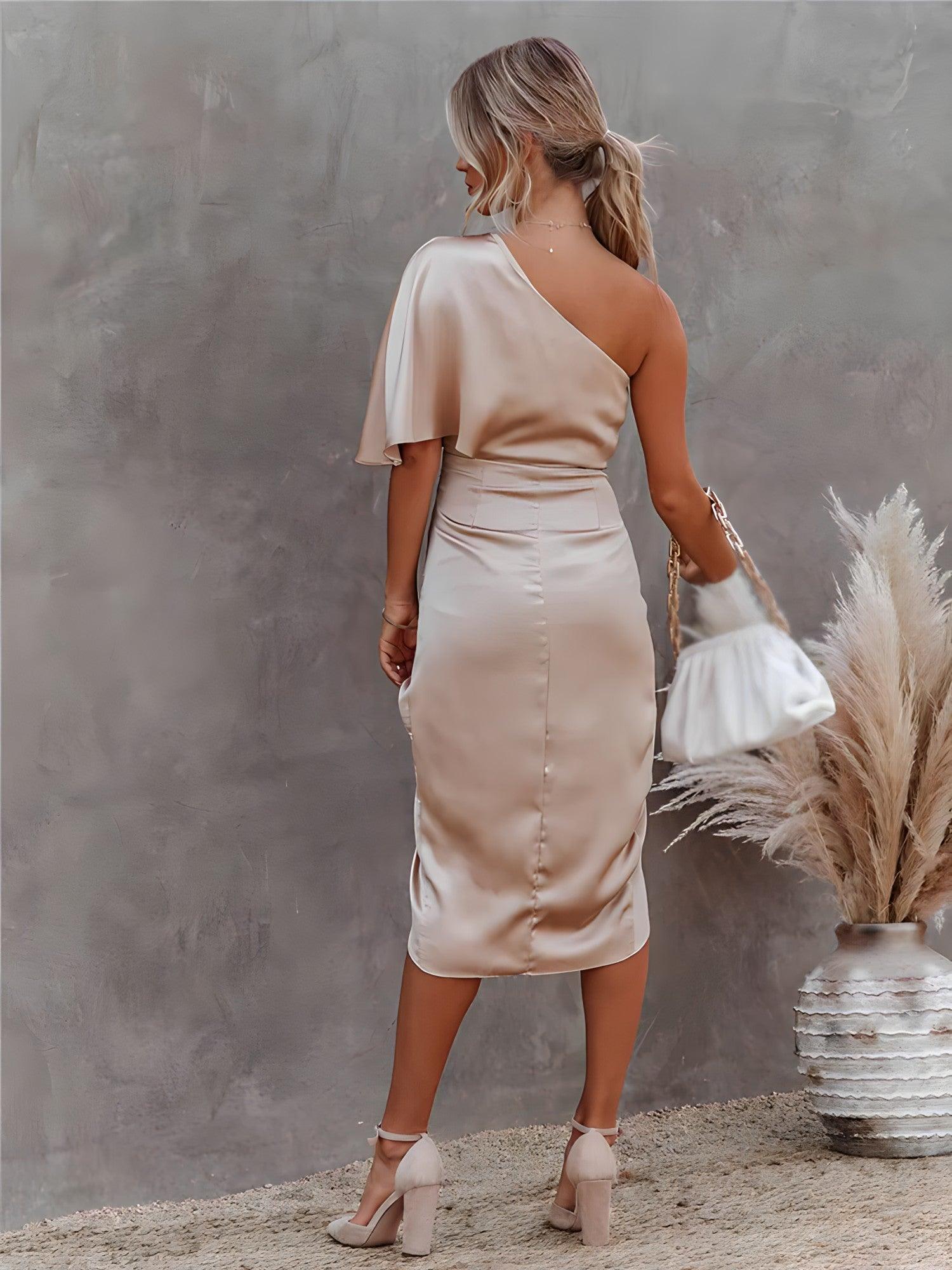 Laure | Elegant silke aftenkjole