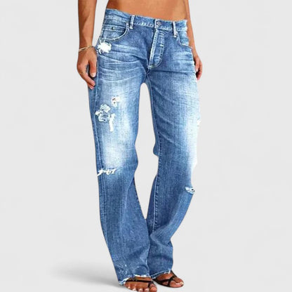 Turid | Elegante Jeans i Slank Pasform