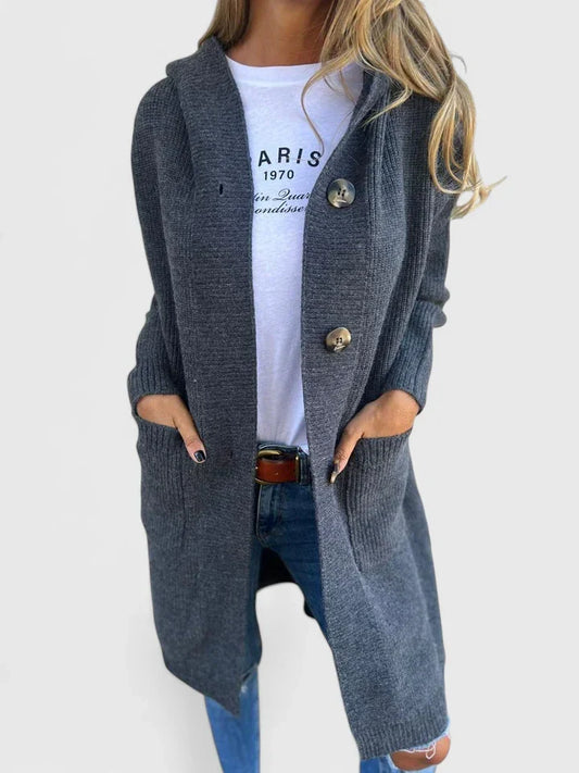 Ingelov | Afslappet Cardigan i Blød Strik