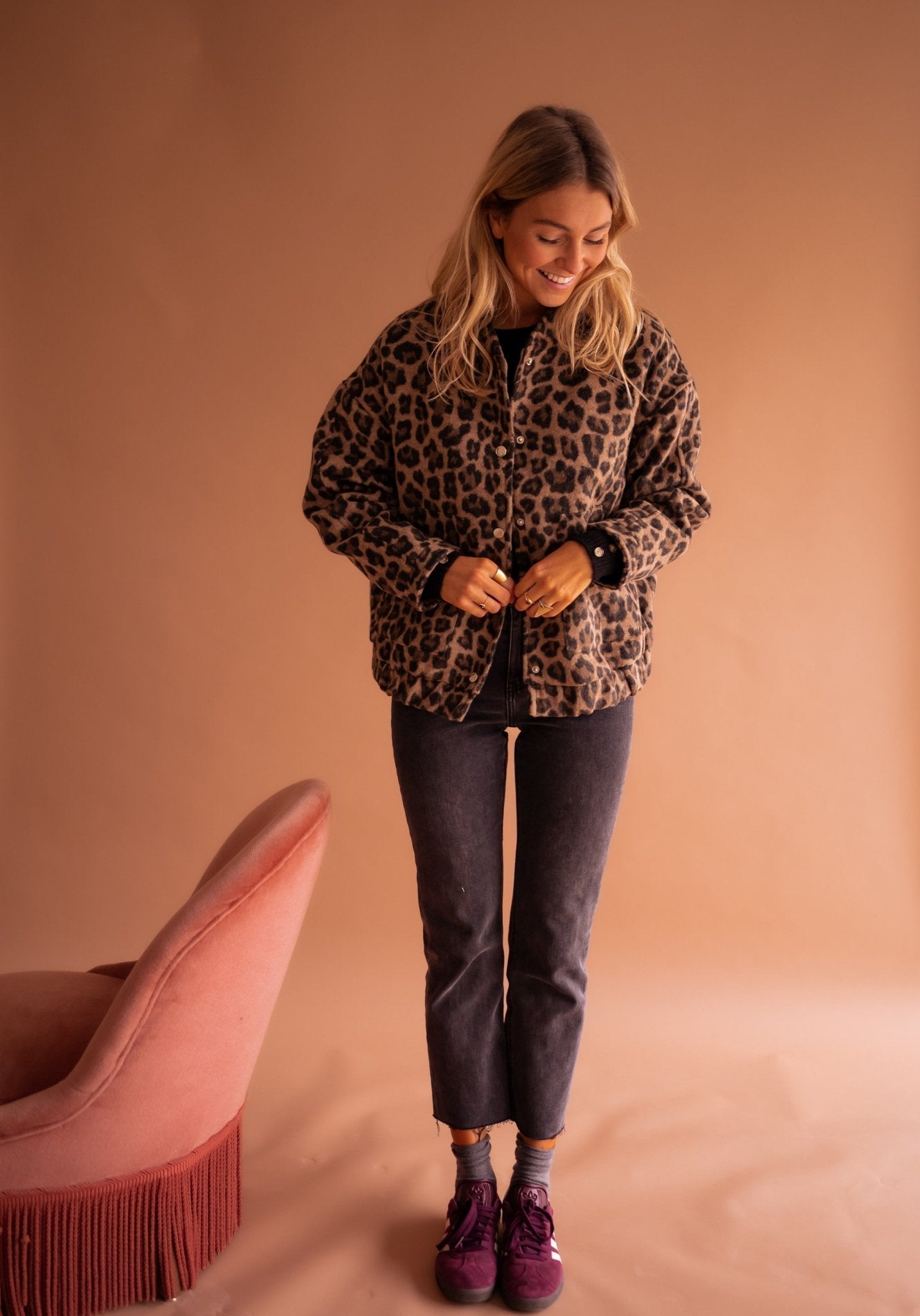 Cecilia | Trendy Leopardjakke