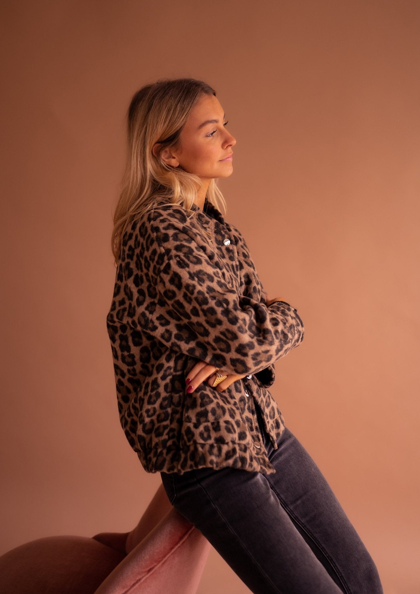 Cecilia | Trendy Leopardjakke