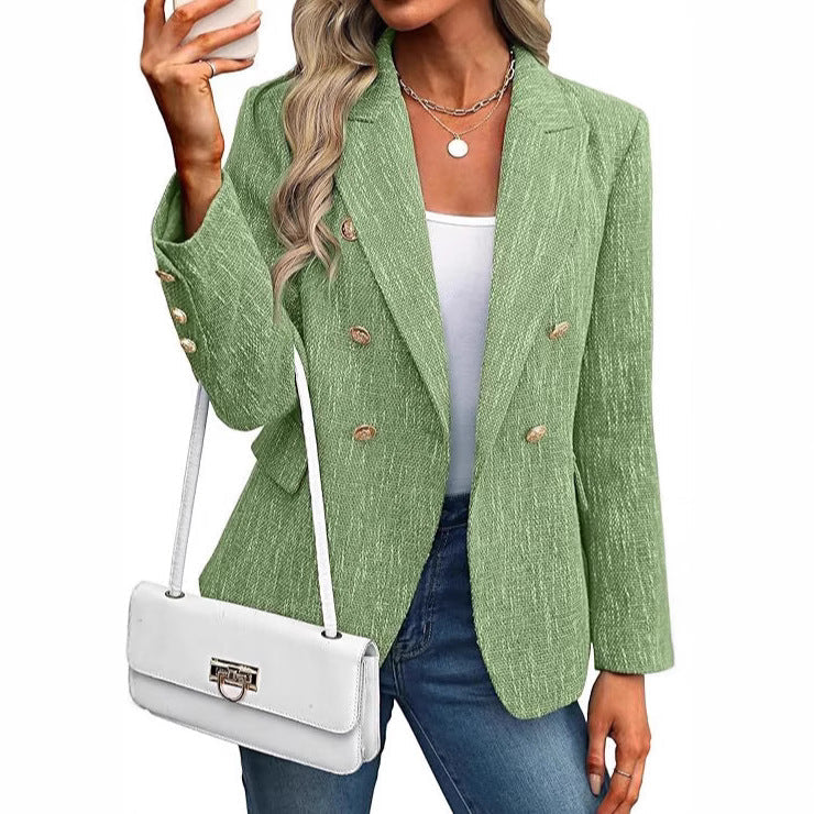 Sølvgrid | Dobbeltradet Taljeret Blazer