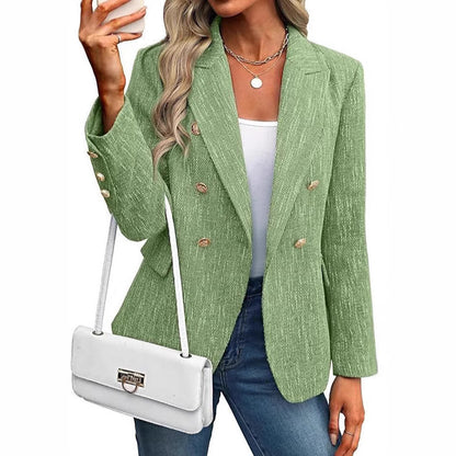 Sølvgrid | Dobbeltradet Taljeret Blazer