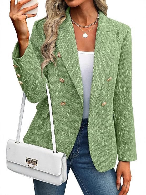 Sølvgrid | Dobbeltradet Taljeret Blazer