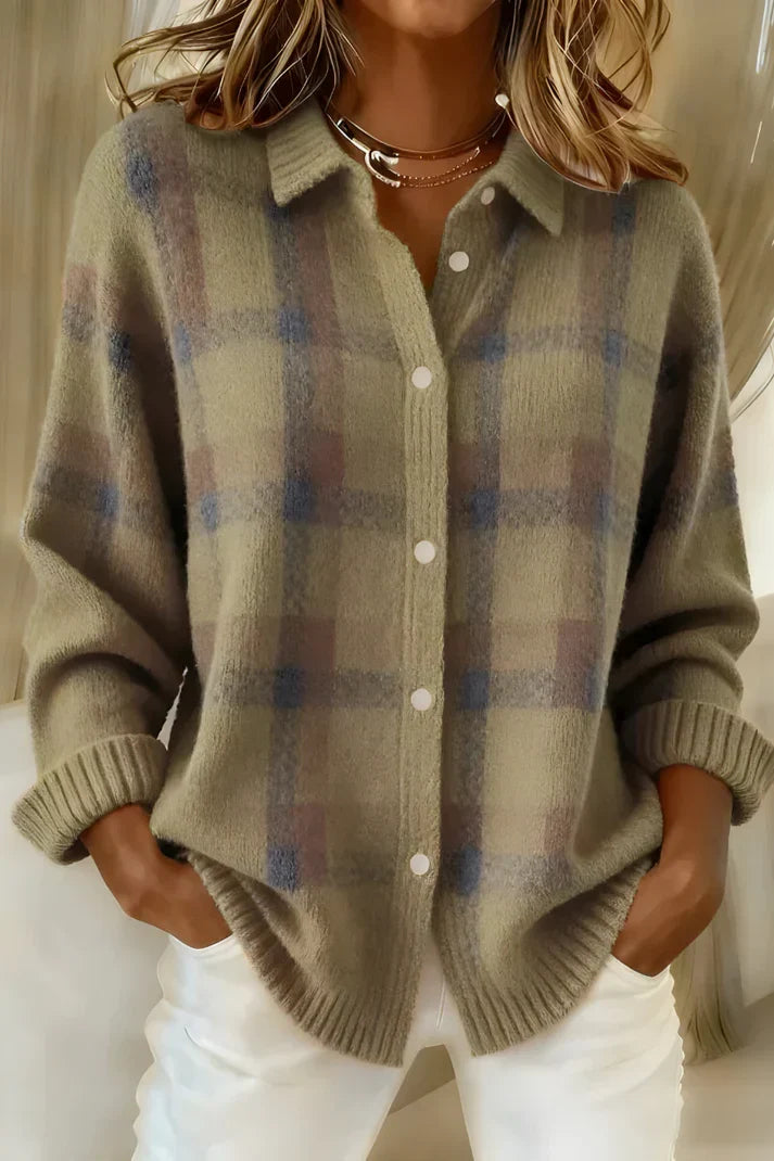 Vega | Lang Cardigan med Knapper