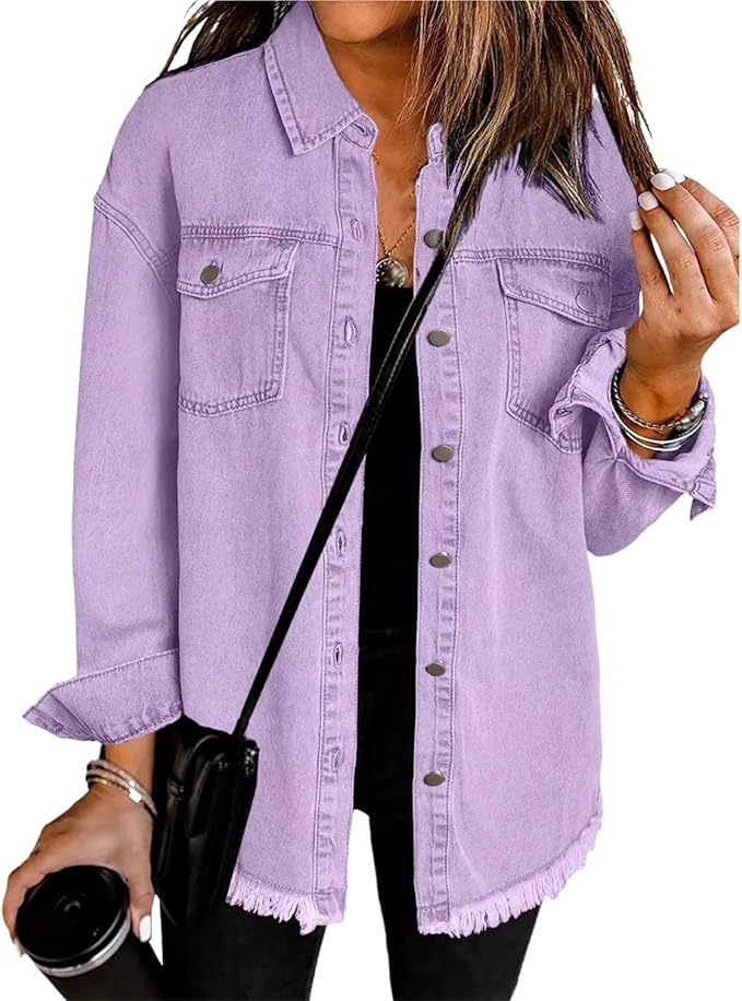 Njala | Oversize jakke med knapper