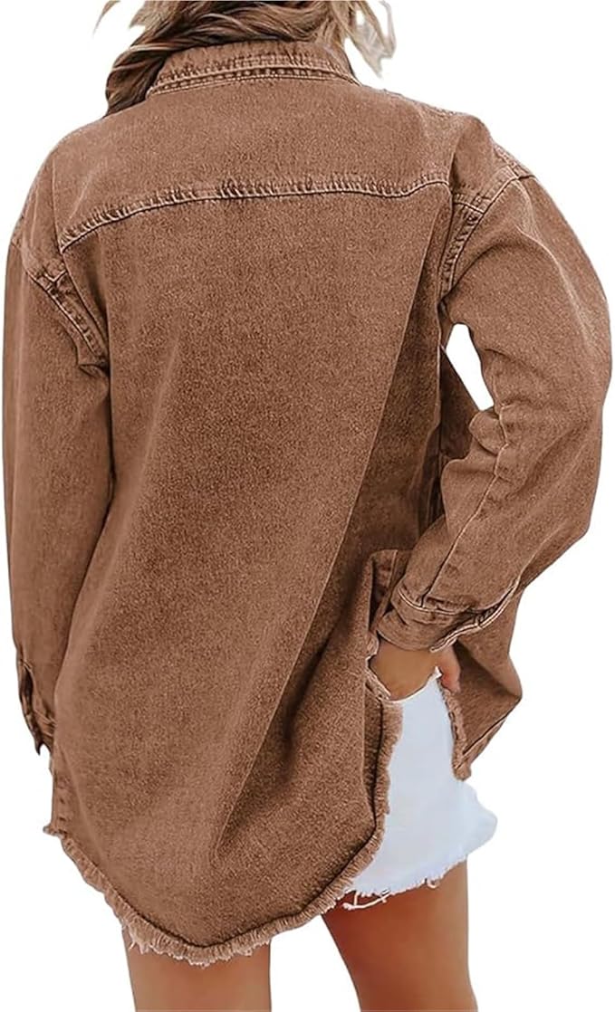 Njala | Oversize jakke med knapper