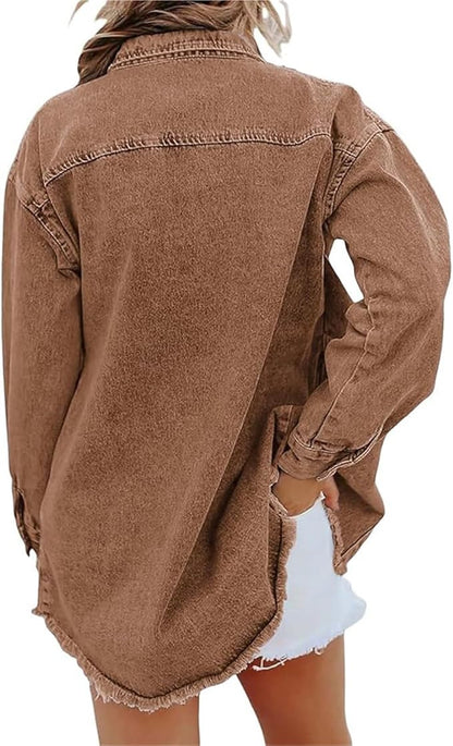 Njala | Oversize jakke med knapper