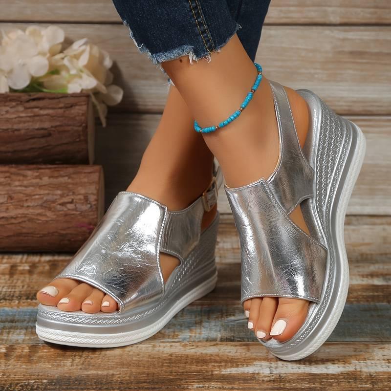 Aurora | Ortopædiske Komfort Wedge Sandaler