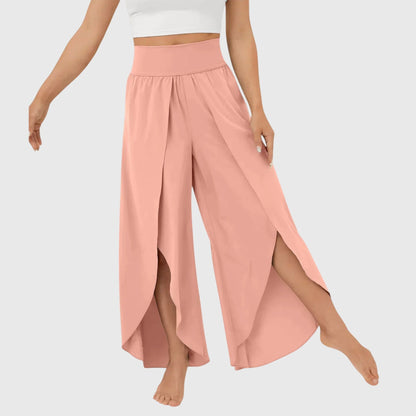 Perla | Vide bukser med indbygget shorts