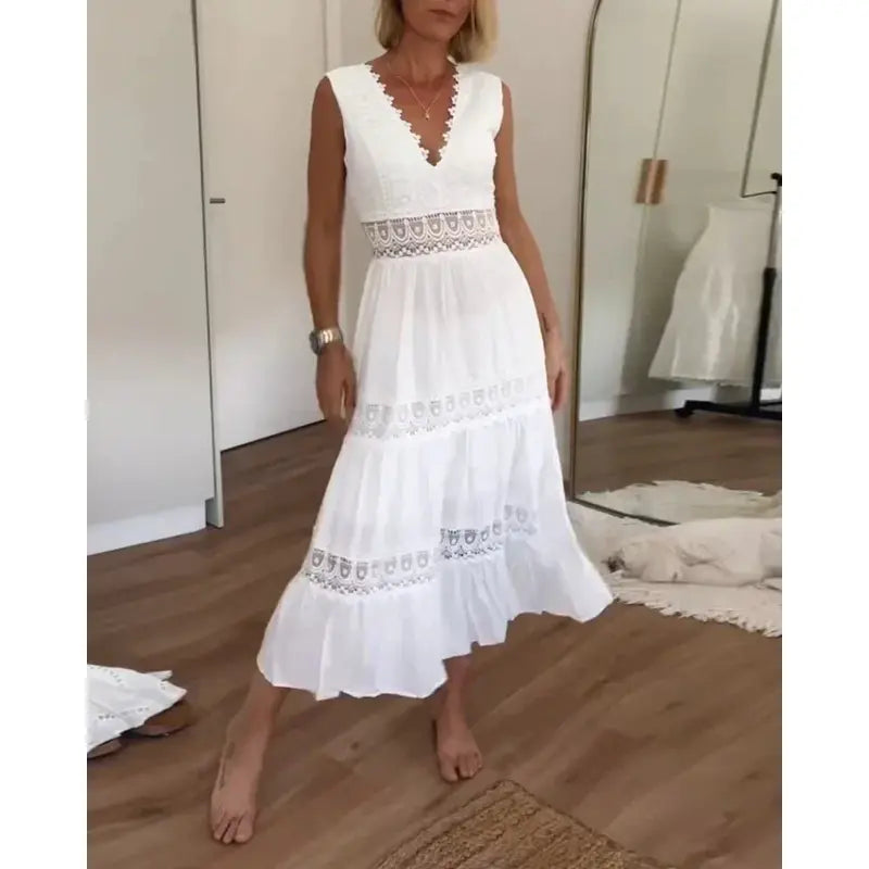 Merle | Lang og elegant sommerkjole
