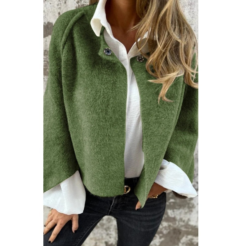 Tova | Kort jakke med elegante udvidede ærmer