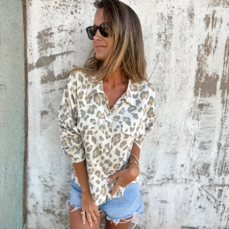 Ariane | Vintage T-shirt med lange ærmer