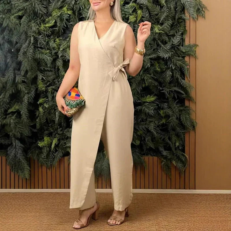 Lilianna | Stilfuld Wrap-Style Jumpsuit