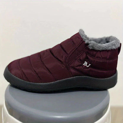 Sølvelja | Elastiske Slip-on Vinterstøvler