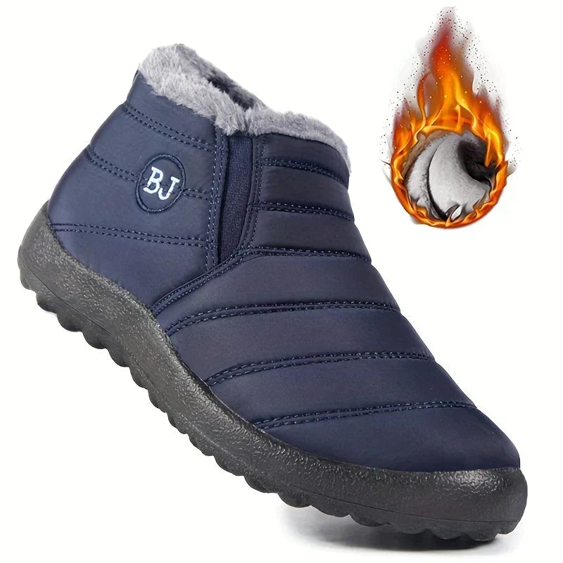 Sølvelja | Elastiske Slip-on Vinterstøvler