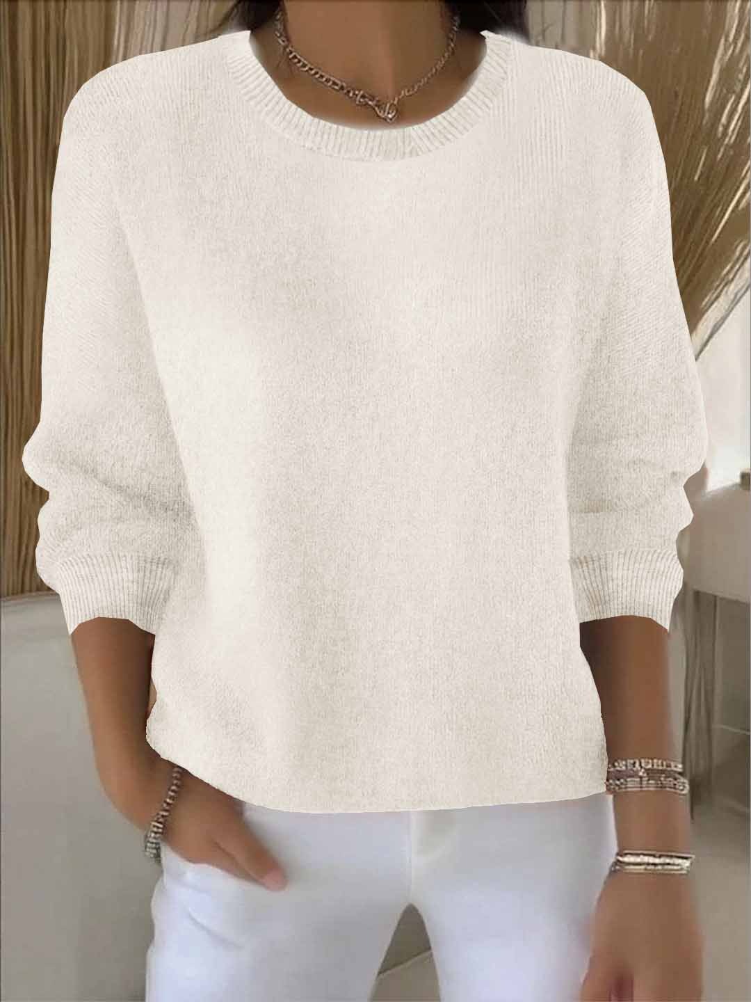 Ingedalja | Rundhalset Pullover Sweater