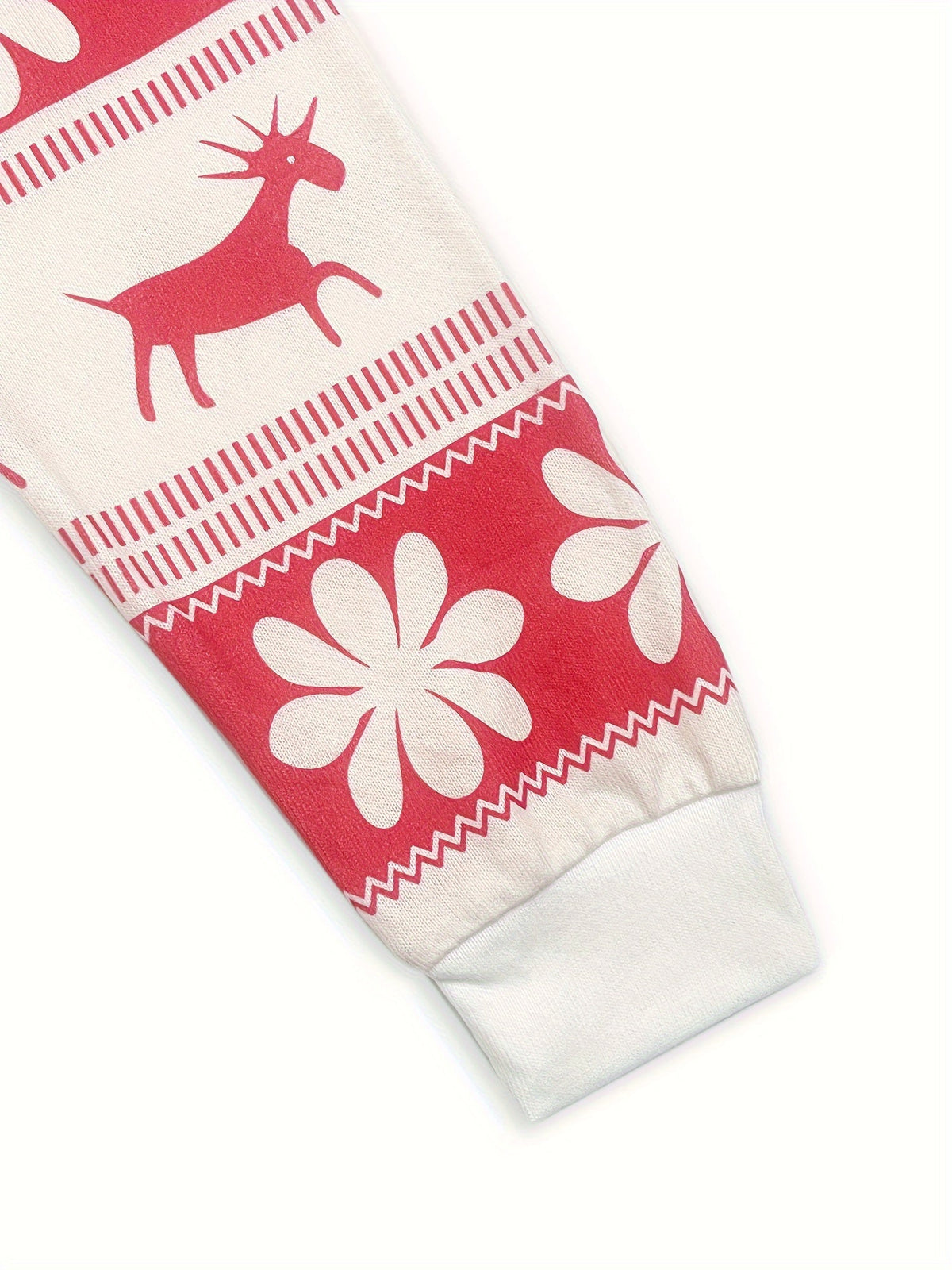 Julepyjamas med snefnug farvevariant