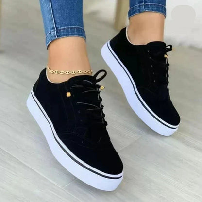 Ragnfast | Platform Sneakers i Brogue-Stil
