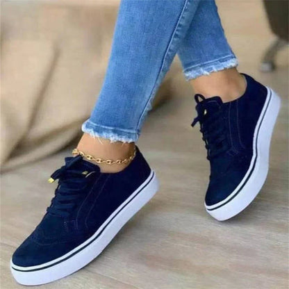 Ragnfast | Platform Sneakers i Brogue-Stil