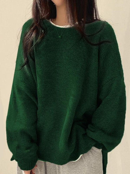 Torhalla | Sweater med Faldne Skuldre
