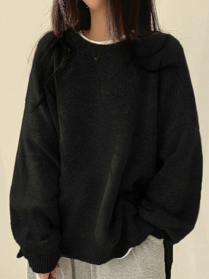 Torhalla | Sweater med Faldne Skuldre