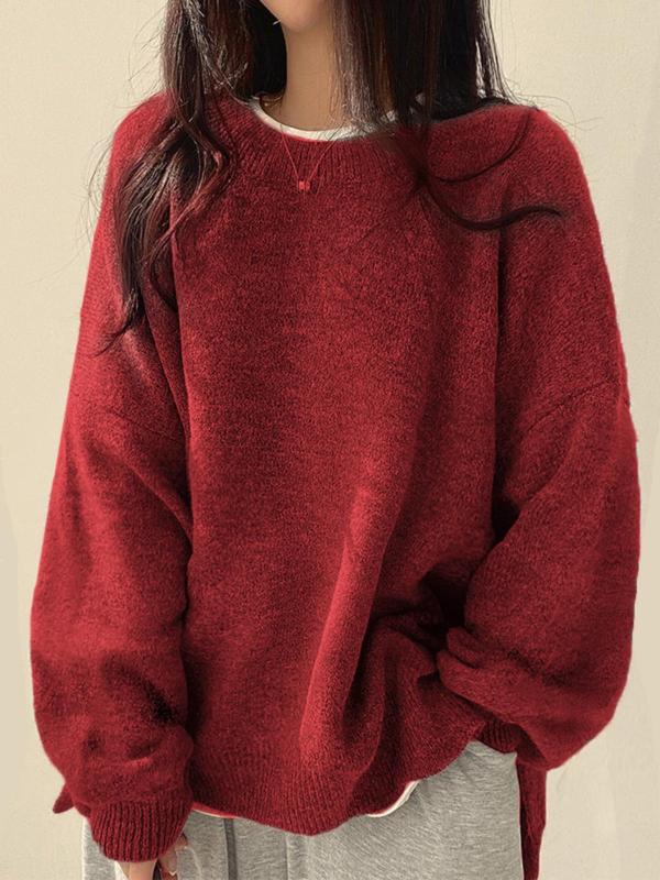 Torhalla | Sweater med Faldne Skuldre