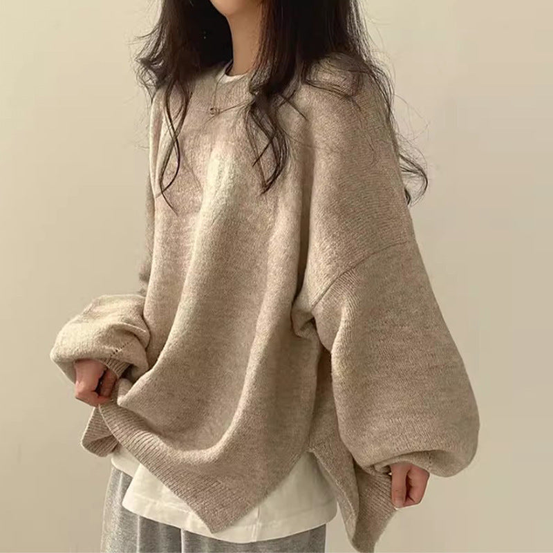 Torhalla | Sweater med Faldne Skuldre