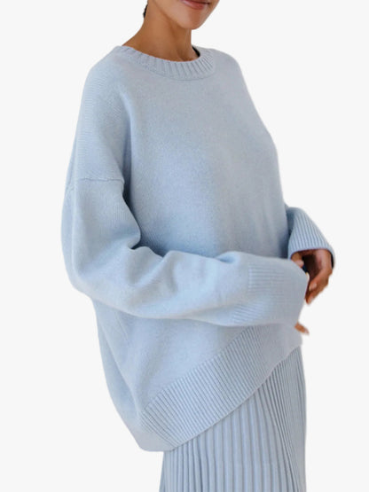 Ragnelv | Klassisk Sweater med Ribkant