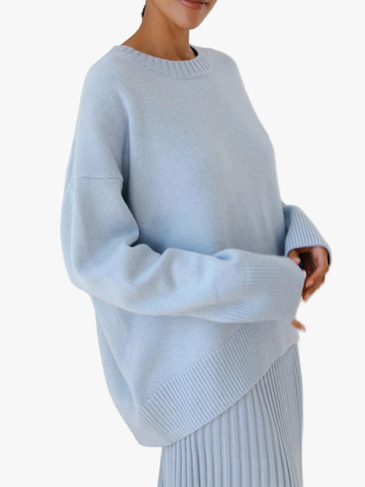 Ragnelv | Klassisk Sweater med Ribkant