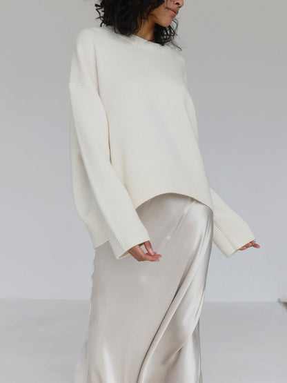 Ragnelv | Klassisk Sweater med Ribkant