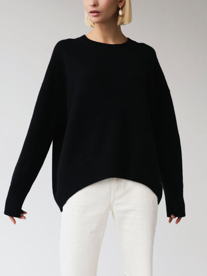 Ragnelv | Klassisk Sweater med Ribkant