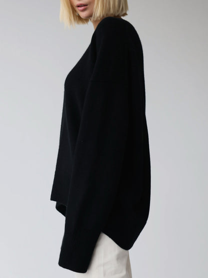 Ragnelv | Klassisk Sweater med Ribkant