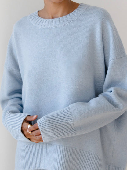 Ragnelv | Klassisk Sweater med Ribkant